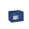 SAFE S-25ET elektroninis seifas 350x250x250 mm | Skaitmeninė klaviatūra ir avarinis raktas | Plieninis | 16L talpa