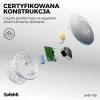 SAFEMI SHS-10S Dūmų detektorius – fotoelektrinis, su 10 metų baterija, 5 metų garantija
