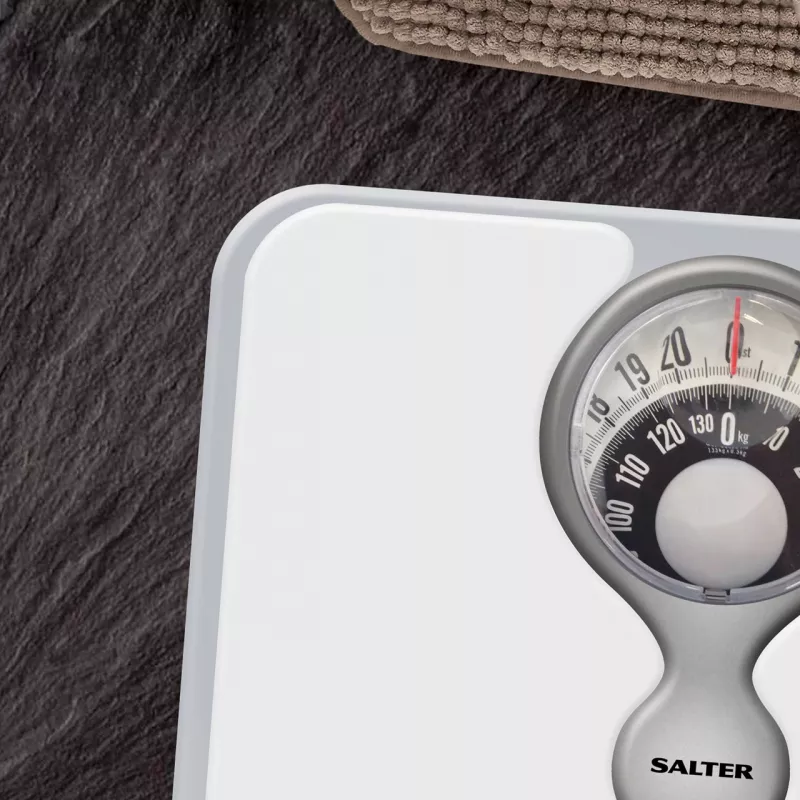 Salter 484 WFEU12 Magnifying Lens Bathroom Compact Mechanical Scale