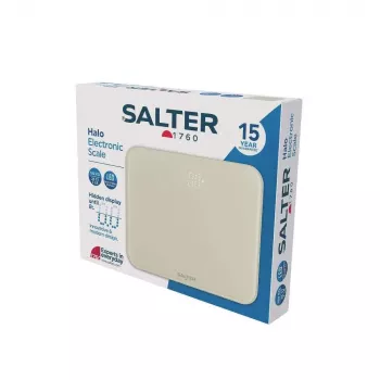 Salter 9204 CFEU12 Halo Electronic Scale, Cream