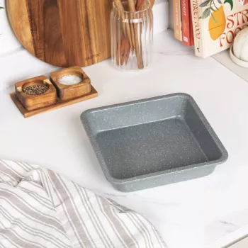 Salter BW02780G4EU7 Marblestone 22.5cm Square Pan