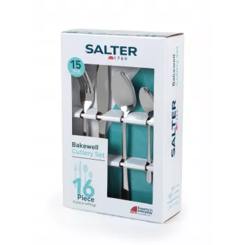 Salter BW065272EU7 Bakewell 16 dalių stalo įrankių rinkinys