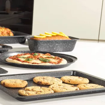 Salter BW070371EU7 Marblestone 27cm Loaf Pan, sidabrinis