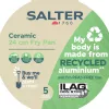 Salter BW12871EU7 Keraminė keptuvė 24 cm – anglies pilka, tinka indukcijai, nelipni