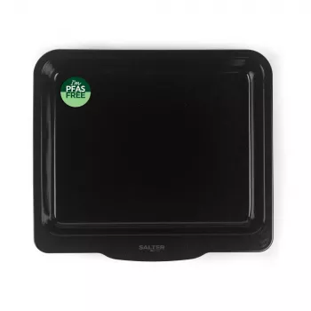 Salter BW14480 Brilliance Roaster - Heavy Gauge Carbon Steel, PFOA-Free Non-Stick, Charcoal, Oven Safe to 220°C
