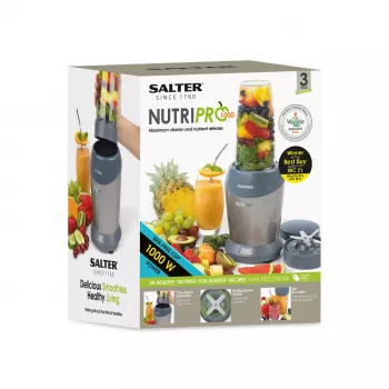 Salter EK2002V4SILVERFVDE NutriPro 1000W Blender