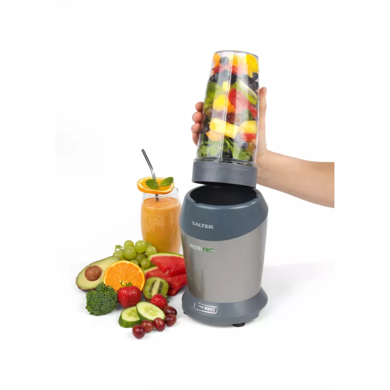 Salter EK2002V4SILVERFVDE NutriPro 1000W Blender