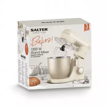 Salter EK5511SBOFVDE Bakes Stand Mixer 1000W 5L Black