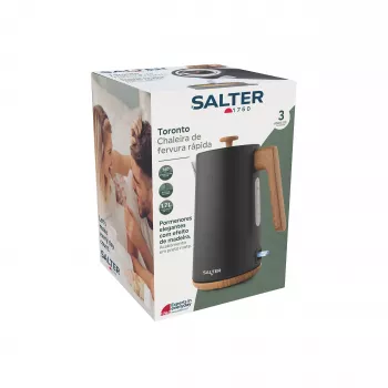 Salter EK5822BLKVDE Toronto Rapid Boil Kettle Black