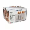 Salter EK5823OBVDE Pebble 4-Slice Toaster – Obsidian Black