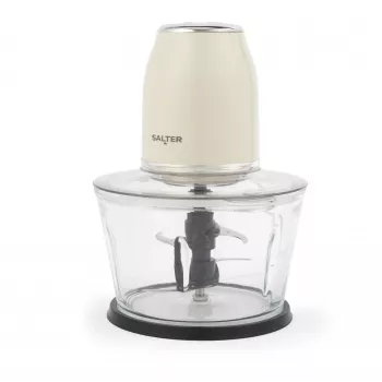 Salter EK6686CRMVDE Retro Food Chopper 200W 0.5L Cream