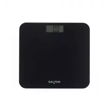 Salter SA00703BFEU12 Baterijų nereikalaujančios elektroninės svarstyklės, juodos