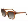 Salvatore Ferragamo SF1026S-261 Moteriški „Cat Eye“ akiniai nuo saulės Havana Brown Gradient 54mm
