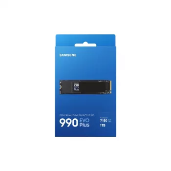 Samsung 990 EVO Plus SSD 1 TB M.2 PCIe 4.0 7150 MB/s 1350000 IOPS Black