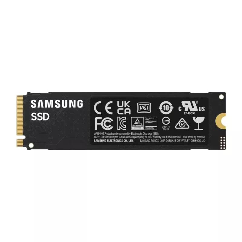 Samsung 990 EVO Plus SSD 1 TB M.2 PCIe 4.0 7150 MB/s 1350000 IOPS Black
