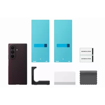 Samsung Carbon Magnet Case Galaxy Z Fold 8 Ultra – raudonas (EF-KF976SREGWW)