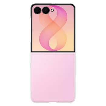 Samsung Clear Case, skirtas Galaxy Z Flip8 – permatomas