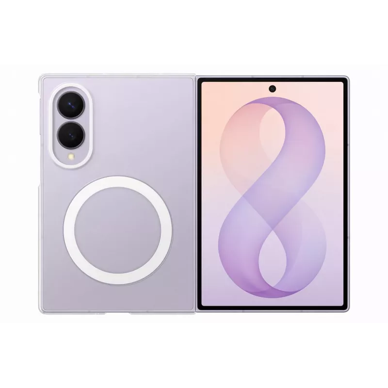 Samsung Clear Magnet Case Galaxy Z Fold8, permatomas