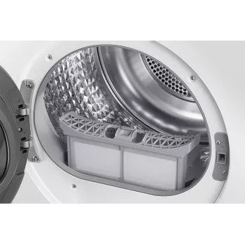 Samsung DV90F09F4WT2 9 kg šilumos siurblio džiovyklė - balta