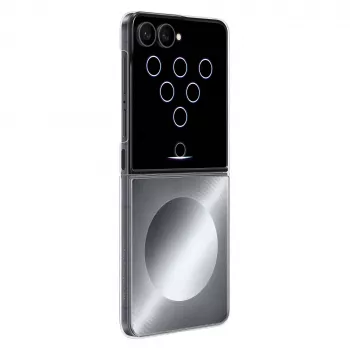 Samsung EF-FF776CJEGWW FlipSuit Magnet Case for Galaxy Flip8 - Pilka