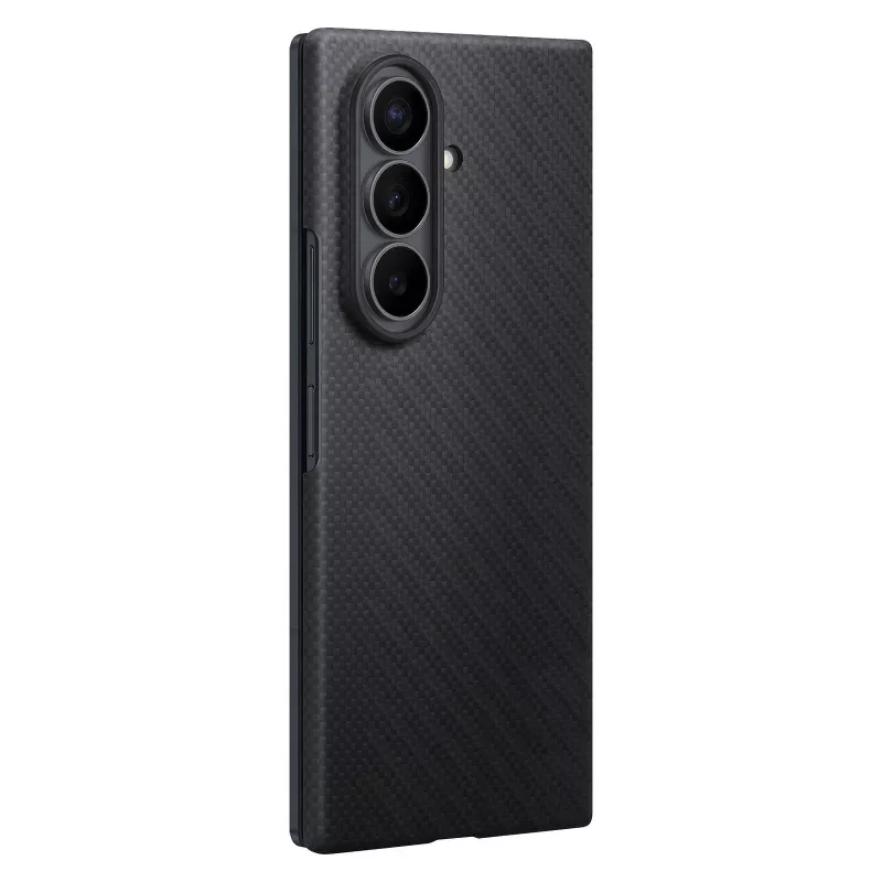 Samsung EF-KF976SBEGWW Carbon Magnet Case Galaxy Fold 8 Ultra – juodas