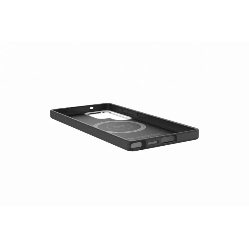 Samsung Enzo Aramid dėklas Galaxy S25 Ultra - Black Silver