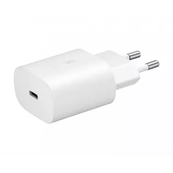 Samsung EP-TA800EWE USB-C 25W kelioninis įkroviklis baltas (OOB Bulk)