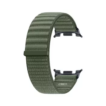 Samsung Fabric Band (M/L) Galaxy Watch9 & Watch8 – Alyvuogių spalvos austo nailono dirželis