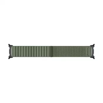 Samsung Fabric Band (M/L) Galaxy Watch9 & Watch8 – Alyvuogių spalvos austo nailono dirželis