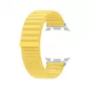 Samsung Fabric Band (S/M) – Geltona nailono juosta Galaxy Watch9 (Watch8)