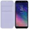 Samsung Galaxy A6+ (2018) Wallet Cover Purple