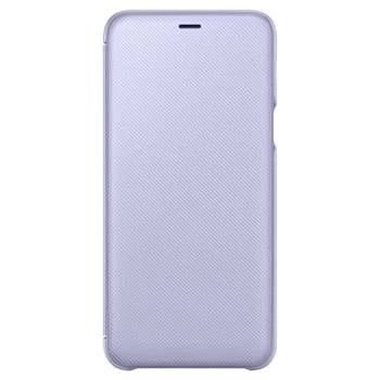 Samsung Galaxy A6+ (2018) Wallet Cover Purple