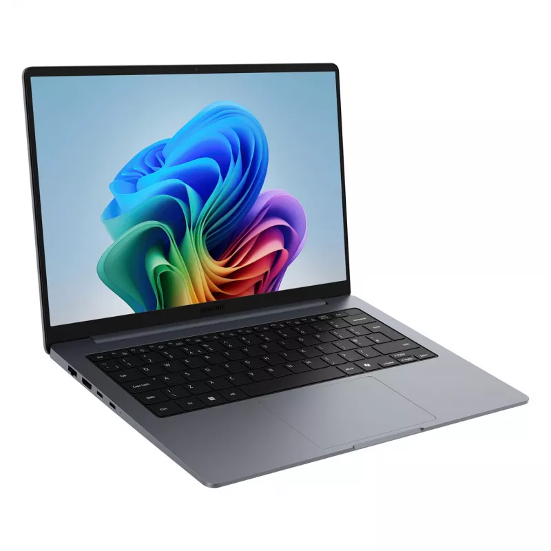 Samsung Galaxy Book6 CU5 325 16 colių AMOLED jutiklinis nešiojamas kompiuteris, Intel Core Ultra 5 125H, 16GB RAM, 1TB SSD, Win 11 Home, Moonstone Gray, vokiška klaviatūra