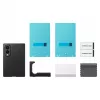 Samsung Galaxy Fold8 Carbon Magnet Standing Cover su S Pen laikikliu ir atramėle – juoda (EF-KF971SBEGWW)