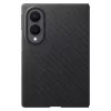 Samsung Galaxy Fold8 Carbon Magnet Standing Cover su S Pen laikikliu ir atramėle – juoda (EF-KF971SBEGWW)