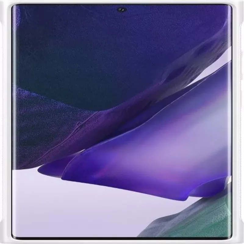 Samsung Galaxy Note 20 / Note 20 5G skaidrus apsauginis dėklas baltas