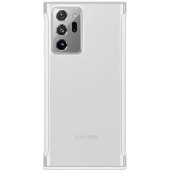 Samsung Galaxy Note 20 / Note 20 5G skaidrus apsauginis dėklas baltas