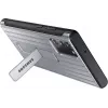 Samsung Galaxy Note 20 / Note 20 5G Protective Standing Cover Case sidabrinis