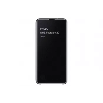 Samsung Galaxy S10+ Clear View Cover EF-ZG975CBEGW juodas