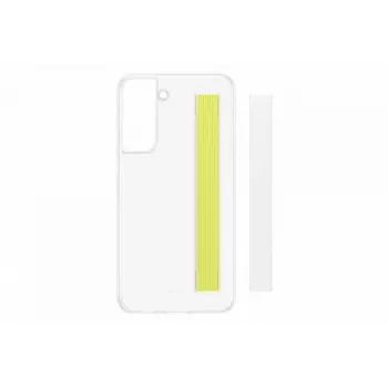 Samsung Galaxy S21 FE Clear Strap Cover Case White