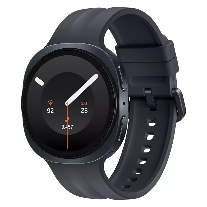 Samsung Galaxy Watch9 LTE 40mm Graphite išmanusis laikrodis, sportinė apyrankė S/M, GPS, Bluetooth, Wi-Fi