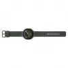 Samsung Galaxy Watch9 LTE 44 mm sidabrinis išmanusis laikrodis su alyvuogių spalvos sportiniu dirželiu M/L