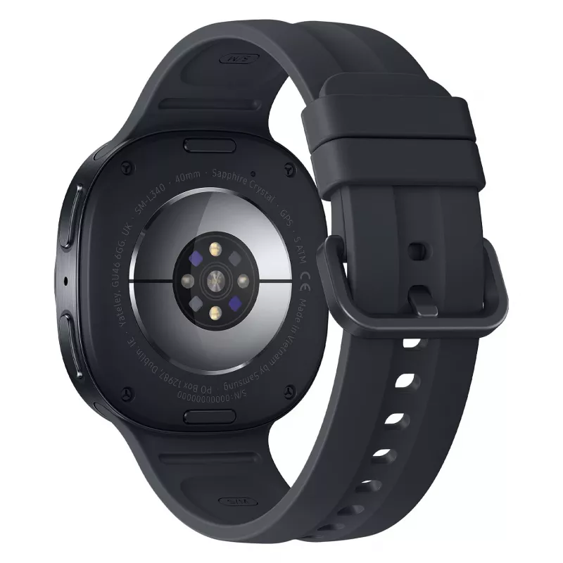 Samsung Galaxy Watch9 SM-L340 40 mm Graphite išmanusis laikrodis su Super AMOLED ekranu