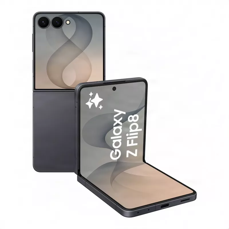 Samsung Galaxy Z Flip8 5G Dual SIM 12GB RAM 256GB Graphite Sulankstomas išmanusis telefonas