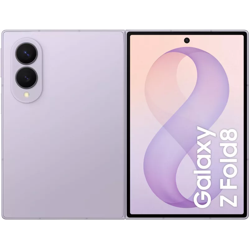 Samsung Galaxy Z Fold8 5G Dual SIM 256GB 12GB RAM levandų spalvos - 7,6 colio lankstus išmanusis telefonas