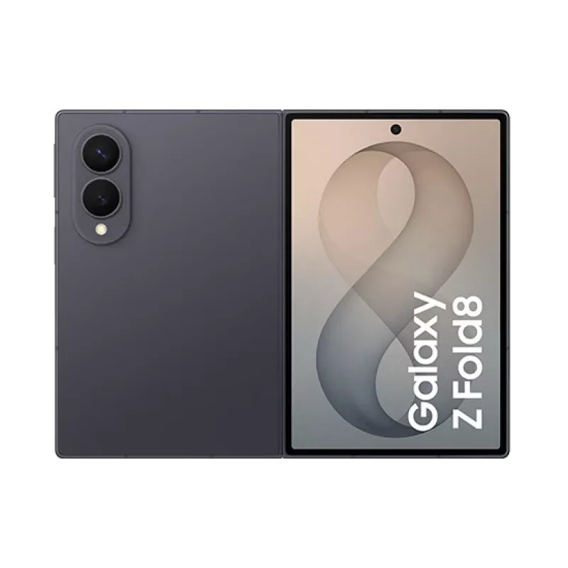Samsung Galaxy Z Fold8 5G išmanusis telefonas, 12GB RAM, 256GB, grafito spalvos, lankstus OLED ekranas, Dual SIM