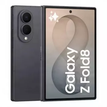 Samsung Galaxy Z Fold8 5G išmanusis telefonas, 12GB RAM, 256GB, grafito spalvos, lankstus OLED ekranas, Dual SIM