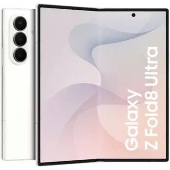Samsung Galaxy Z Fold8 Ultra 5G išmanusis telefonas – dviejų SIM kortelių, 12GB RAM, 256GB atmintis, 8 colių lankstus OLED ekranas, kreminės spalvos