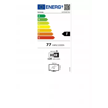 Samsung GU55U8079HUXZG 55 colių 4K Ultra HD Smart LED TV su Tizen OS, HDR, 3x HDMI, Wi-Fi, Bluetooth, VESA 200x200 mm