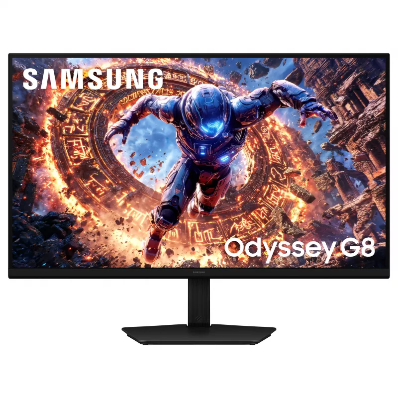 Samsung LS32HG806ESXEN Odyssey G8 32 inch 6K Ultra HD IPS 1ms 330Hz HDR Monitorius su USB Hub, Pivot, Reguliuojamu Aukščiu